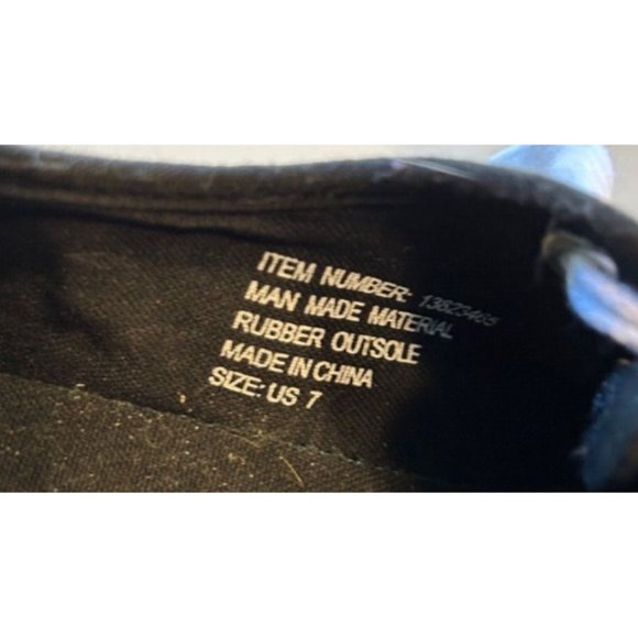 Women's Torrid Sneakers Size 7 Tie Black Sparkles - Picture 6 of 7